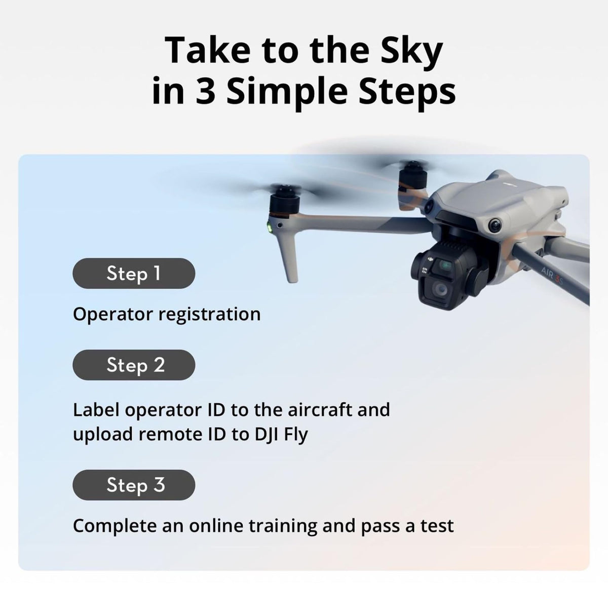DJI Air 3S Fly More Combo (RC 2 Screen Remote Controller), 4K Drone