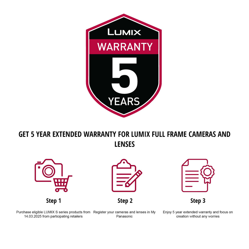 Panasonic DC-S5DNE-K Lumix S5D Full Frame Mirrorless Camera Body, 24.2MP, 4K 60P Recording, Live View Finder, Free Angle Monitor, Wi-Fi, Bluetooth, with S-R1840E 18-40mm S lens, Black