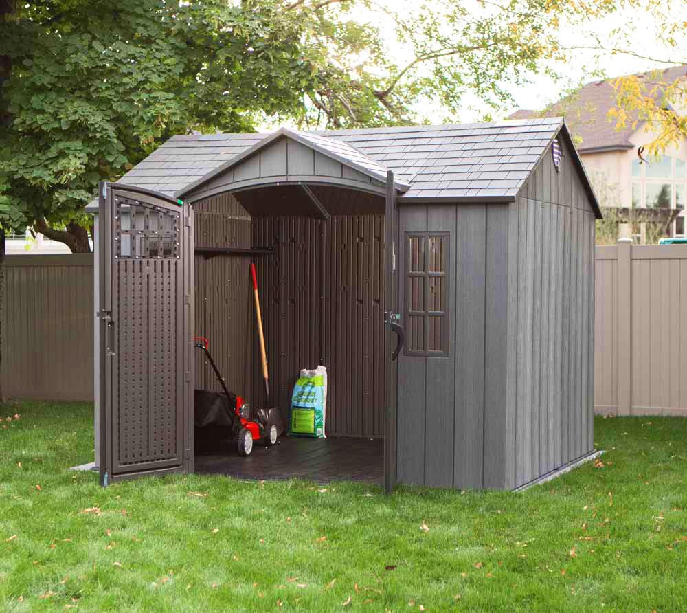Lifetime 10 ft x 8 ft Outdoor Storage Shed