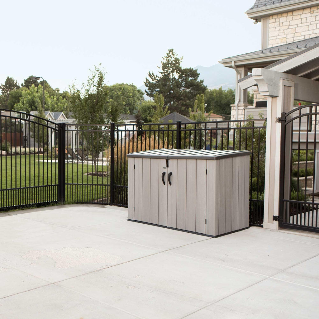 LIFETIME Horizontal Outdoor Storage Shed