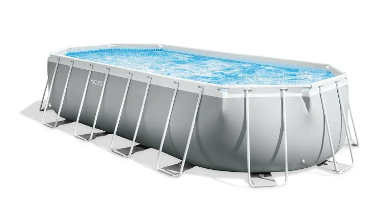 Prism Frame™ 20′ x 10′ x 48″ Oval Above Ground Pool Set